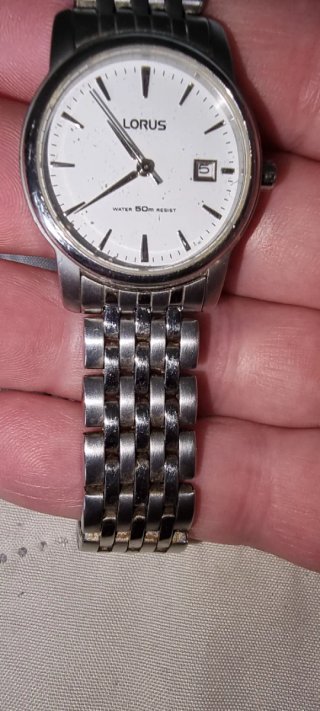 Orologio Lorus Donna Vintage Argento Bianco