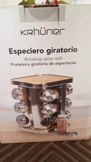 Especiero giratorio