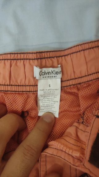 Bañador Calvin Klein Naranja