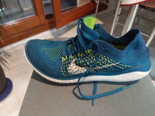 Zapatillas Nike Running Hombre/Mujer Azul/Verde