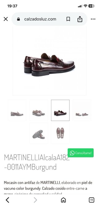 Mocasines Martinelli Piel FORTHILL Marrón
