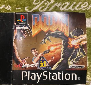 Manuale Doom PS1 FR/ES/GB Infogrames