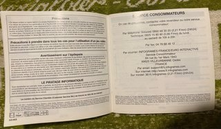 Manuale Doom PS1 FR/ES/GB Infogrames