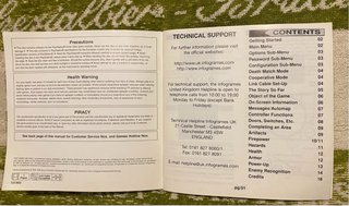 Manuale Doom PS1 FR/ES/GB Infogrames