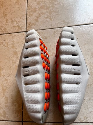 Ciabatte nike  Grigio Arancione Tg 40