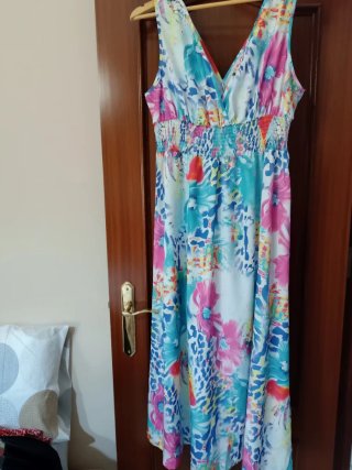 Vestido Verano Estampado Multicolor