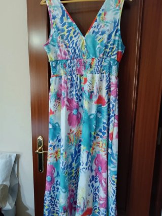 Vestido Verano Estampado Multicolor