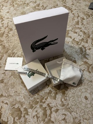 Bracciale Lacoste Uomo in Argento