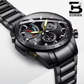 Orologio da polso automatico in acciaio da uomo nuovo