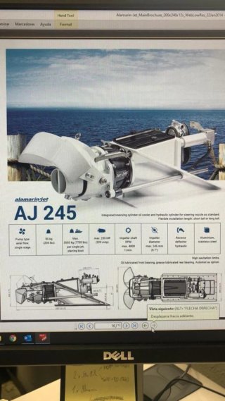 Hidropropulsor Alamarin-Jet AJ 245 (Nuevo) 2uni