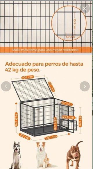 Jaula Perro Grande Poco Uso
