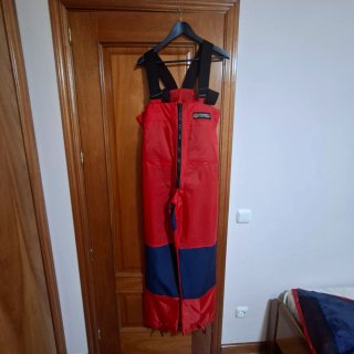 Traje de Navegación Musto Azul/Rojo