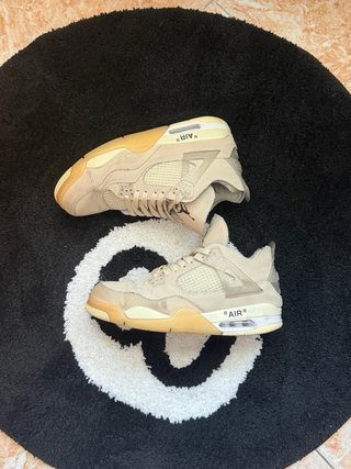 SCARPE NIKE AIR JORDAN 4 X OFF WHITE TG 43