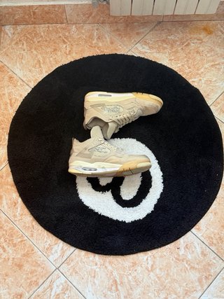 SCARPE NIKE AIR JORDAN 4 X OFF WHITE TG 43