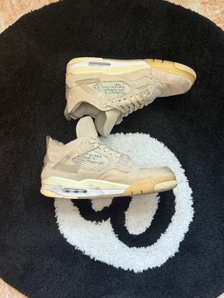 SCARPE NIKE AIR JORDAN 4 X OFF WHITE TG 43