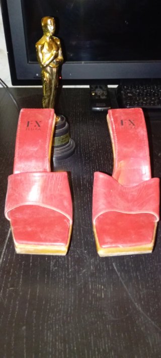 Sandalias FX Fluxa Piel Roja