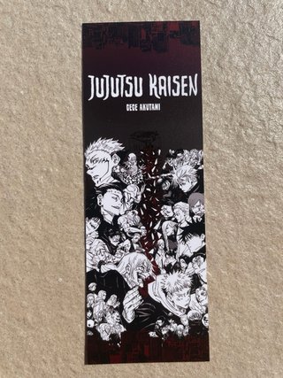 Set of 10 RARE Jujutsu Kaisen Bookmarks Kazé Manga