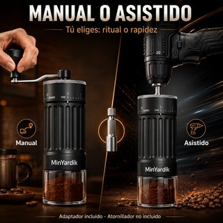 Molinillo de Café Manual MinYardik Cerámica