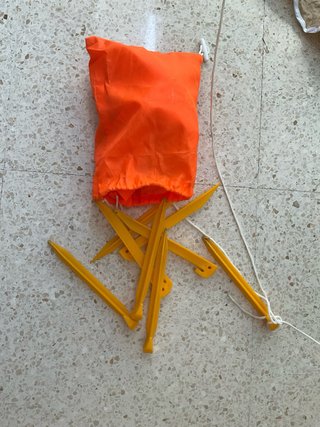Sombrilla playera refugio compacto carpa decathlon
