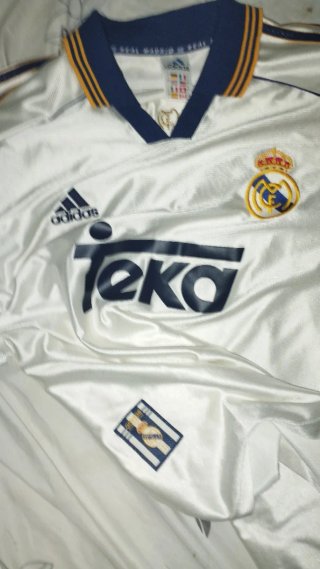 Camiseta Real Madrid Adidas 98/99 Original Talla L