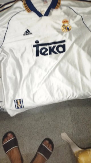 Camiseta Real Madrid Adidas 98/99 Original Talla L