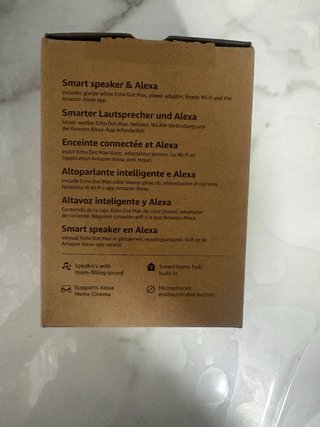 Amazon Echo Dot Max Blanco