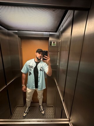 Camisa de béisbol Chicago 45 azul