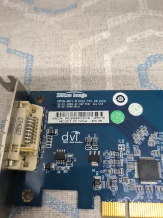 Silicon Image ADD2-N DVI PCIe Tarjeta Gráfica