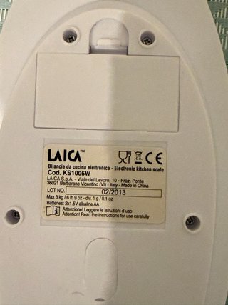 Bilancia digitale Laica