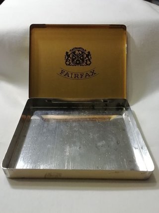 Antigua Caja Lata metálica de Fairfax 50