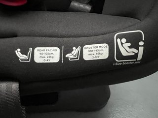 Silla de coche Joie negra