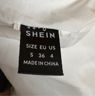 Falda pantalón Shein blanca