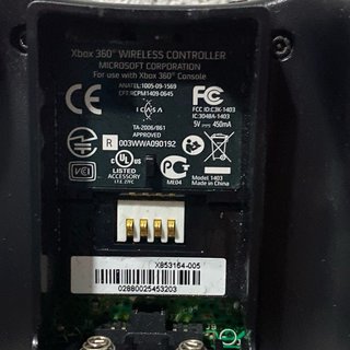 Mando Xbox 360 Negro