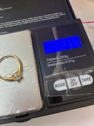 Anillo Oro 18k Diamante 0.73 Ct D/SI2