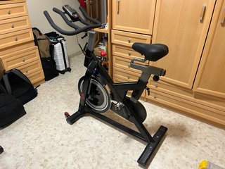Bicicleta Estática con Monitor Cuenta kilometros