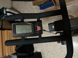 Bicicleta Estática con Monitor Cuenta kilometros