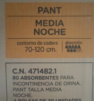 60 Pañales