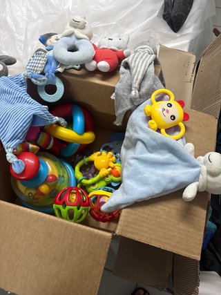 Lote Juguetes Bebé Peluches y Sonajeros
