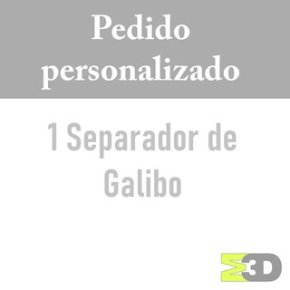 1 Separador de Galibo Blanco