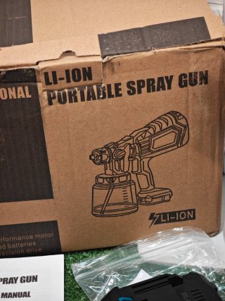 Pistola Rociadora Pintura Inalámbrica Jemi 21V