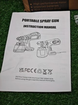 Pistola Rociadora Pintura Inalámbrica Jemi 21V