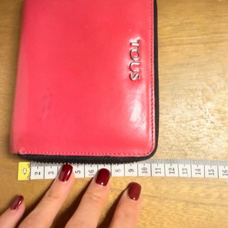 Monedero Tous Charol Rojo