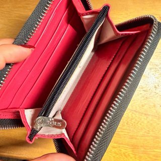 Monedero Tous Charol Rojo