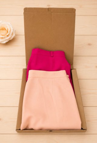 Confezione da 2 gonne midi donna taglia 44. Buone condizioni