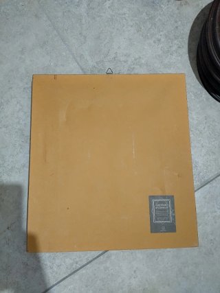 Quadro decorativo oro e nero