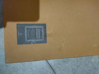 Quadro decorativo oro e nero