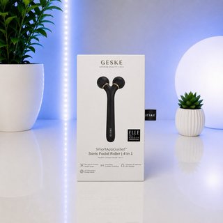 Geske SmartAppGuided Sonic Facial Roller 4 en 1