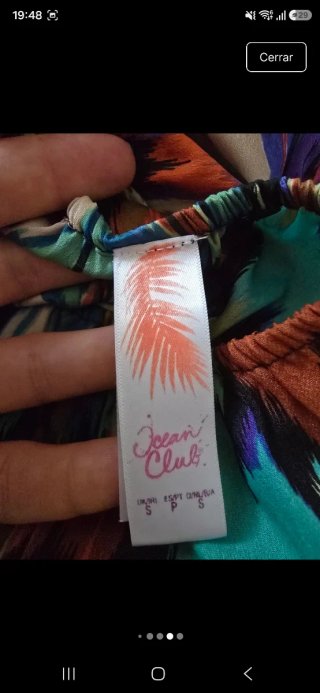 Vestido Verano Ocean Club Talla S