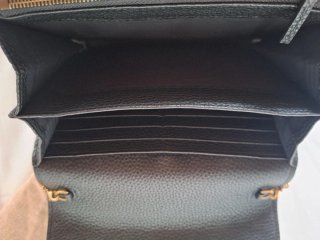 Borsa Gucci Marmont nera con catena
