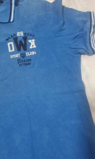 Camiseta Polo Hombre XL Azul